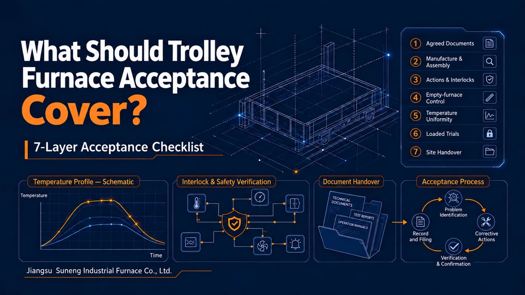What Should Trolley Furnace Acceptance Cover?