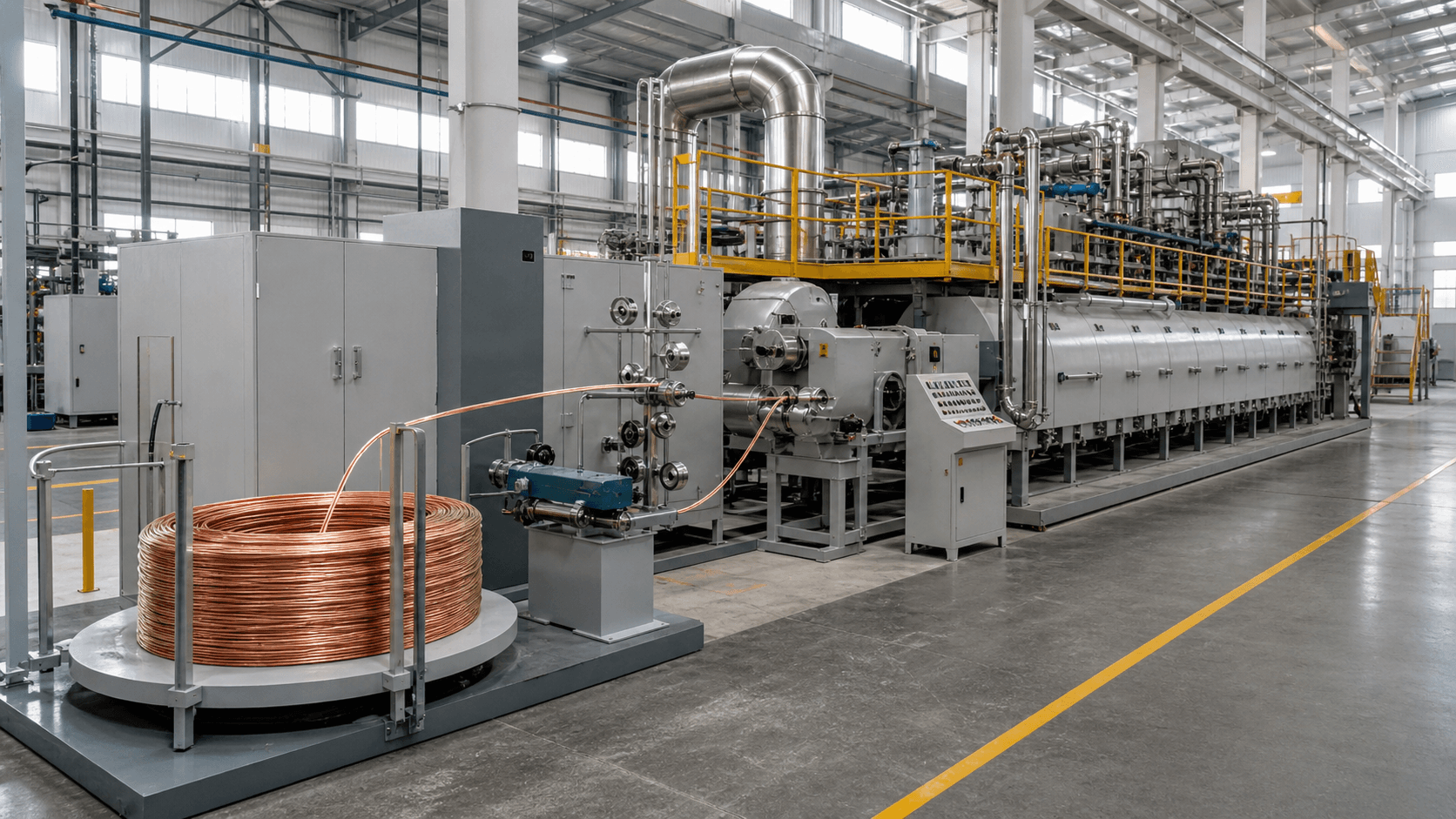 Copper Wire Automatic Annealing Line产品图
