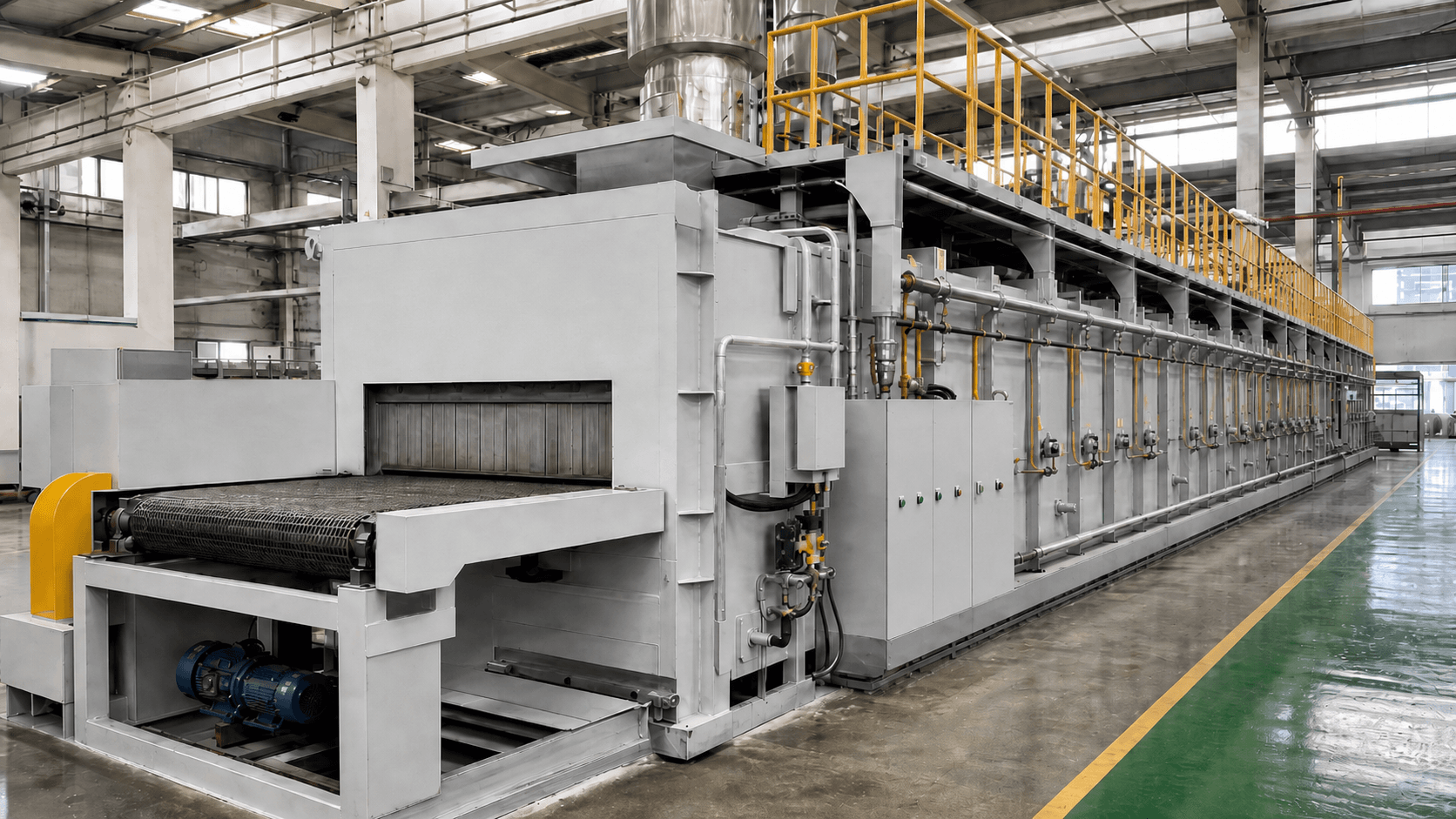 Roller Mesh Belt Heat Treatment Line产品图