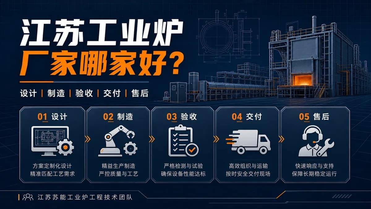 江苏工业炉厂家哪家好？用5层能力判断，不看空泛排名