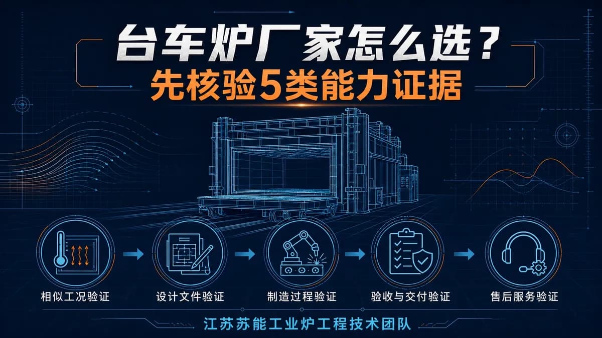 台车炉厂家怎么选？先核验这5类能力证据