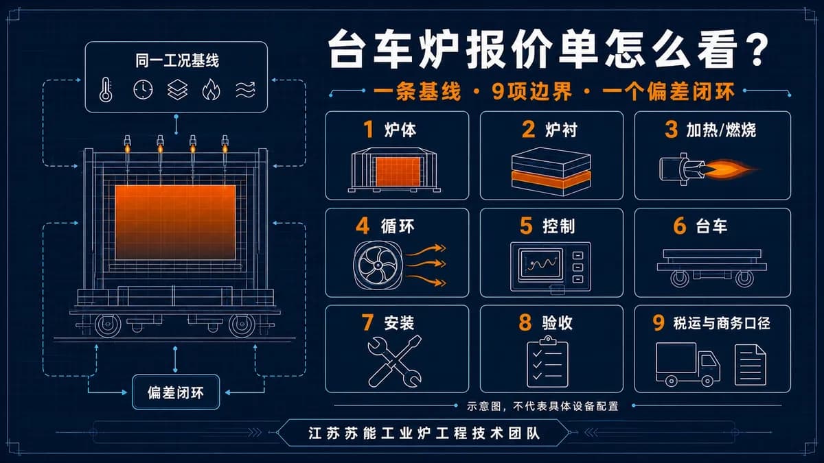 台车炉报价单怎么看？用9项采购核对方法对齐边界