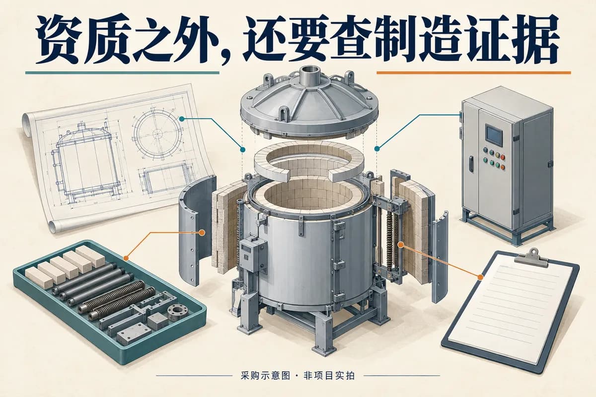 热处理炉厂家说是自己生产的，验厂时怎么核实？封面图