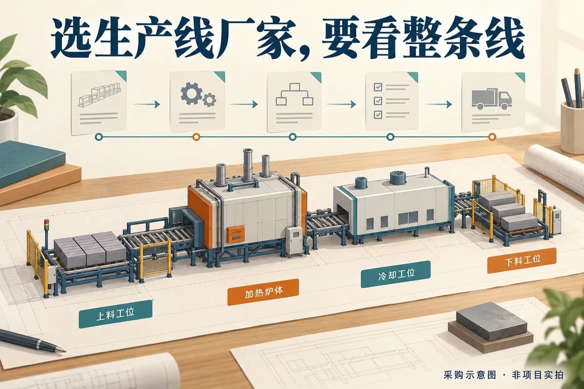 热处理生产线厂家怎么选？怎么核实厂家报的产量？封面图
