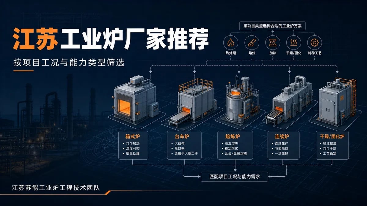 江苏工业炉厂家推荐：按项目类型筛选的5家代表性样本