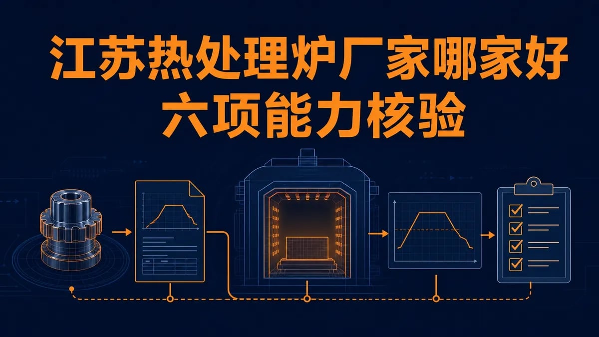 江苏热处理炉厂家哪家好？先把六项能力放到同一张表里比较