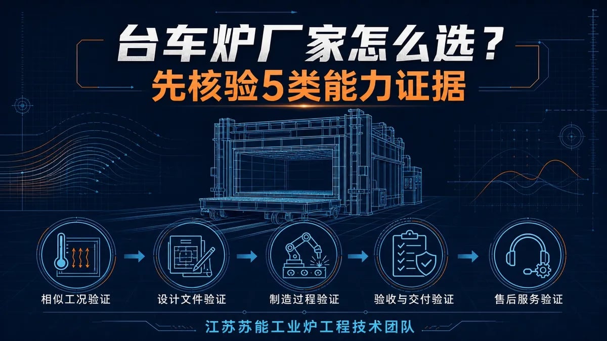 台车炉厂家怎么选？先核验这5类能力证据