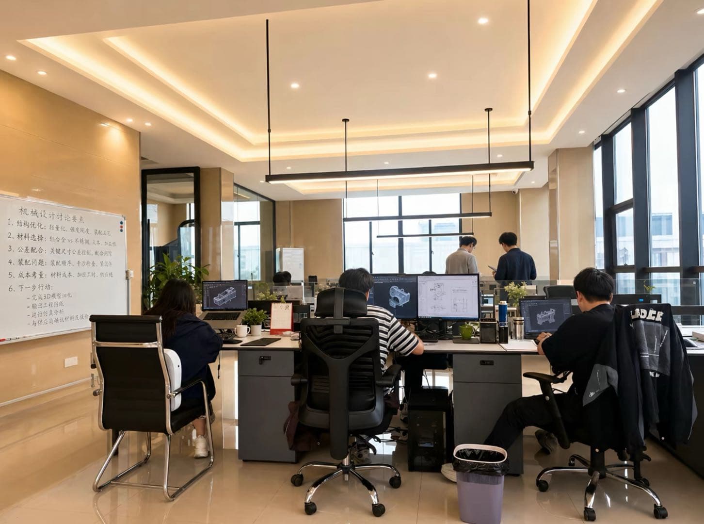 苏能工业炉方案设计与协同办公区