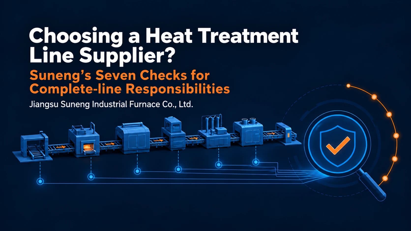 Choosing a Heat Treatment Line Supplier: Suneng’s Seven Checks for Complete-line Responsibilities