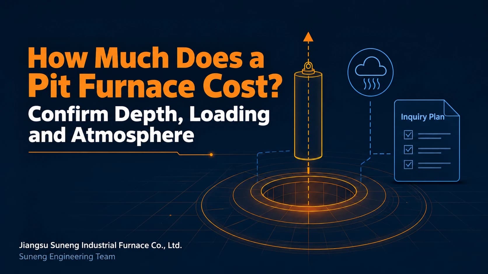 How Much Does a Pit Furnace Cost? Confirm Depth, Loading and Atmosphere