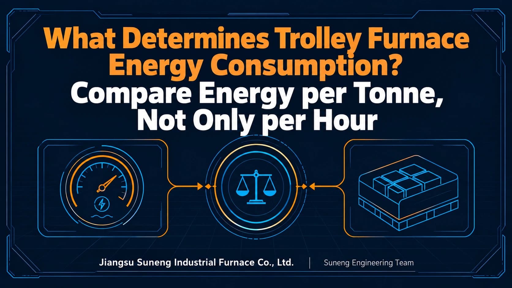 What Determines Trolley Furnace Energy Consumption? Compare Energy per Tonne, Not Only per Hour