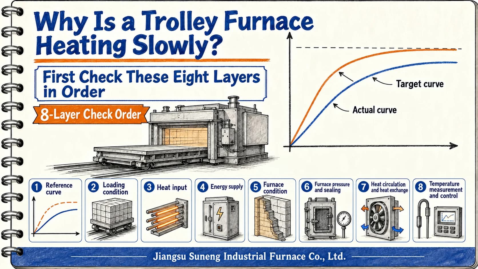 Why Is a Trolley Furnace Heating Slowly? Check Eight Layers in Order