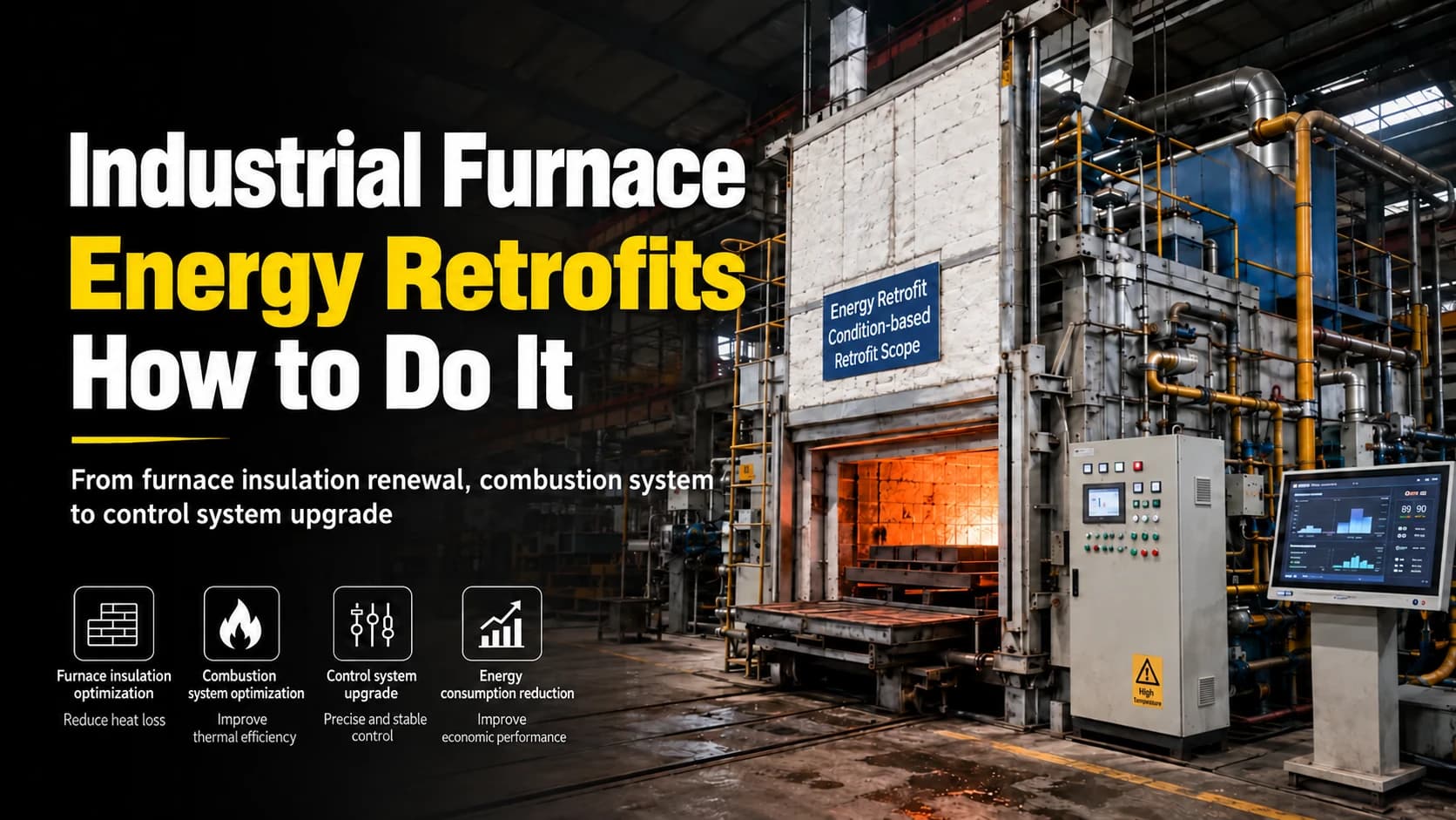 Industrial Furnace Energy Retrofits: Insulation, Controls and Flue-Gas Heat Recovery