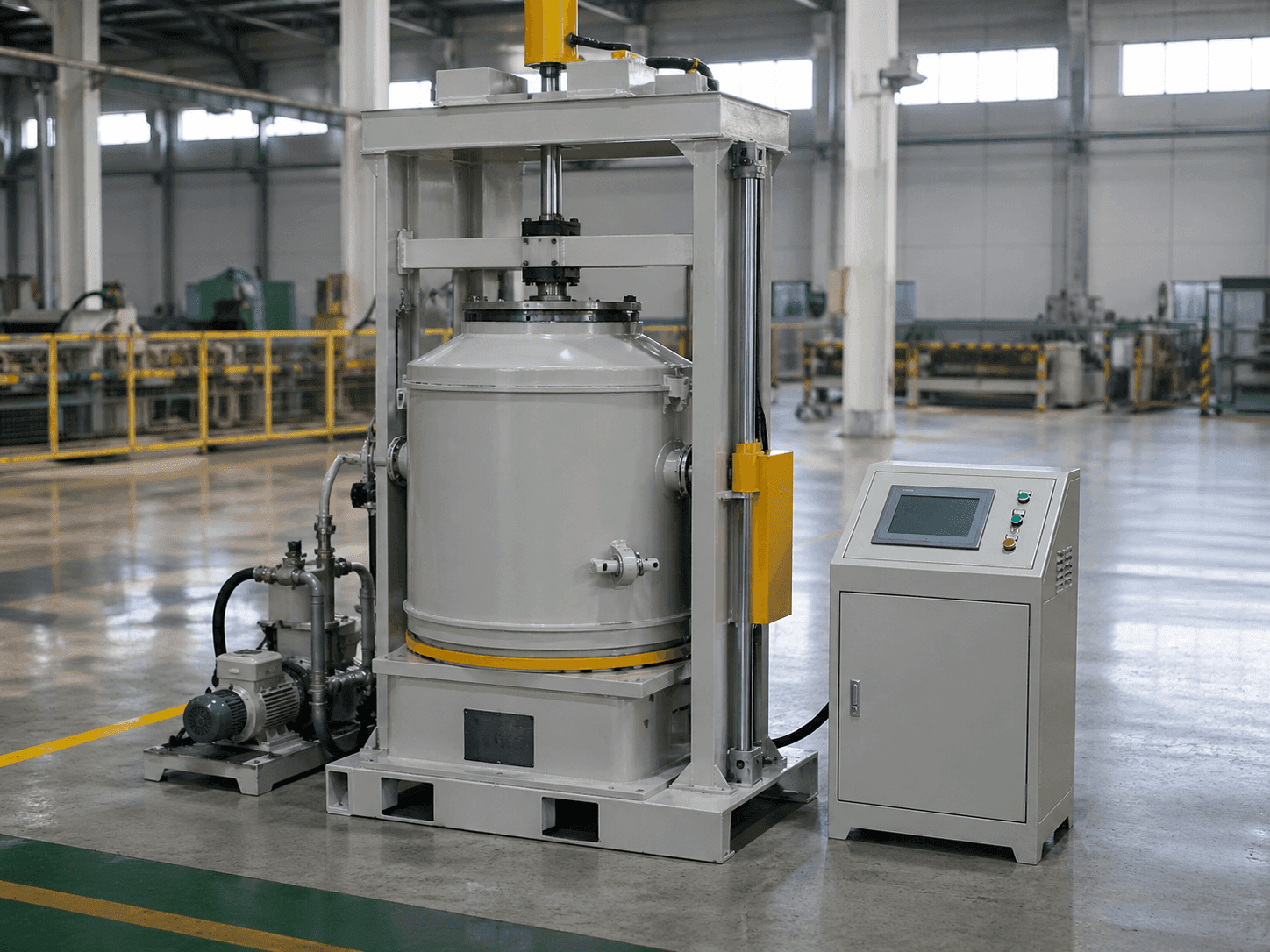 Bell-Type Furnace for Basket-Loaded Small Parts | typical configuration example | Suneng Industrial Furnace