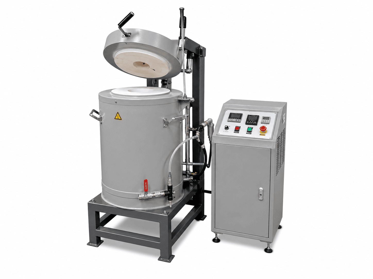 Prototyping and small-batch pit furnace | typical configuration example | Suneng Industrial Furnace