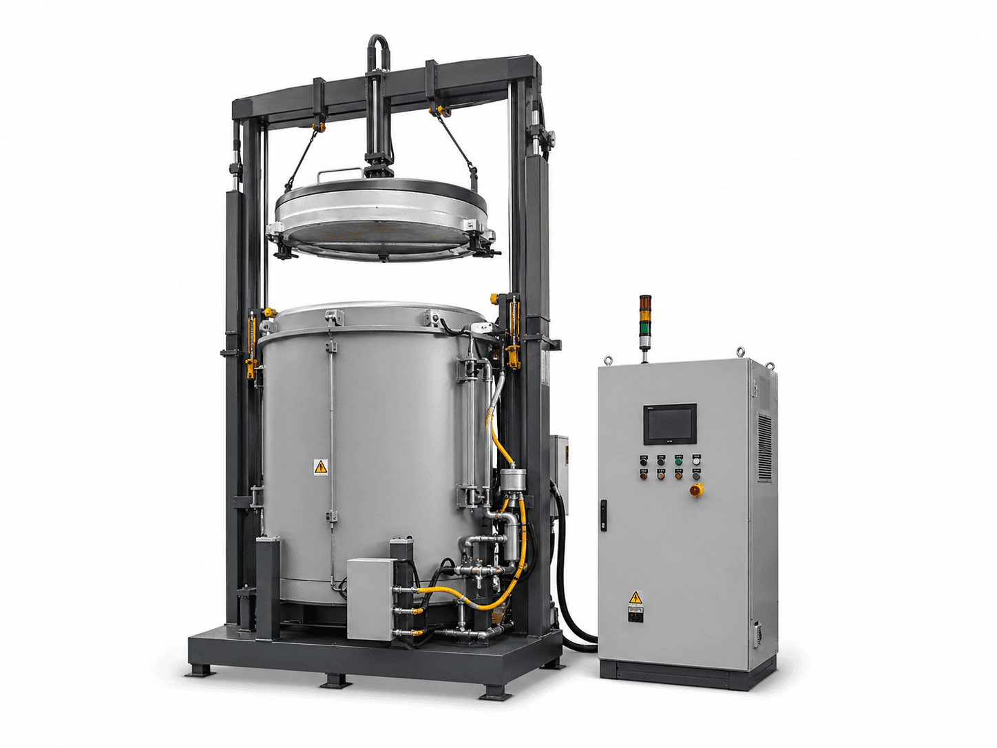 Production pit-type heat-treatment furnace | typical configuration example | Suneng Industrial Furnace