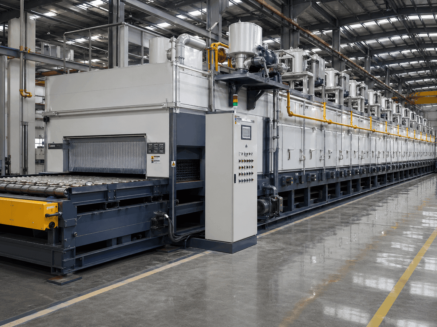Continuous Roller-Hearth Heat-Treatment Furnace | typical configuration example | Suneng Industrial Furnace