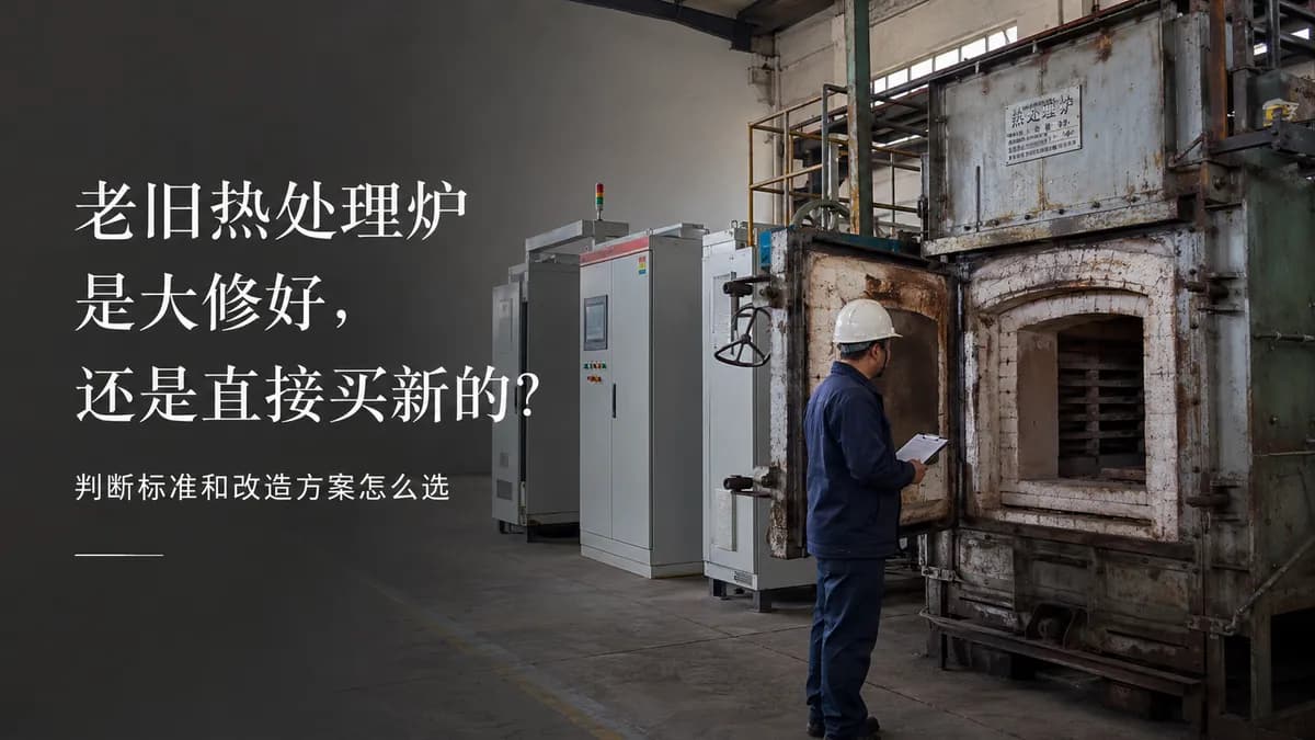 旧热处理炉维修、改造还是换新?判断表与资料清单封面图