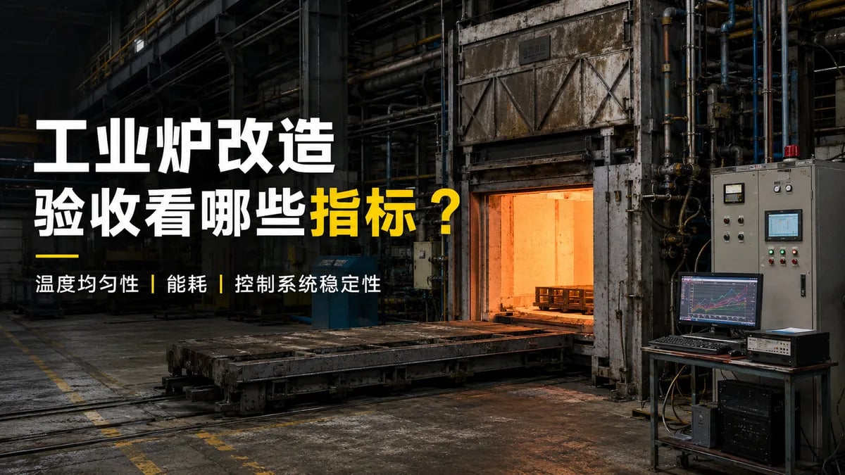 工业炉改造验收看哪些指标?从温度均匀性、能耗到控制系统稳定性