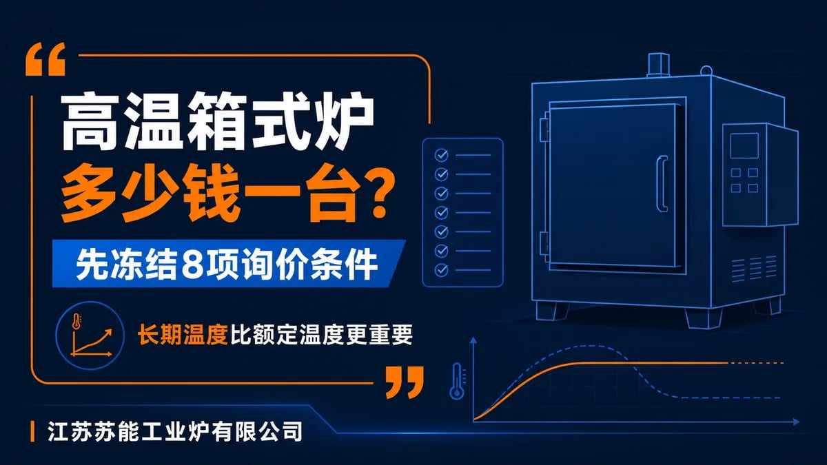 高温箱式炉多少钱一台?先冻结8项询价条件