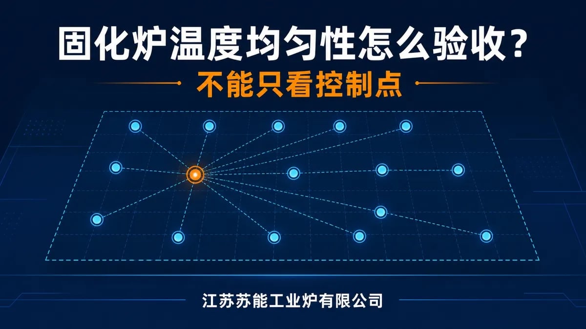 固化炉温度均匀性怎么验收?先分清炉温、工件温度和固化结果