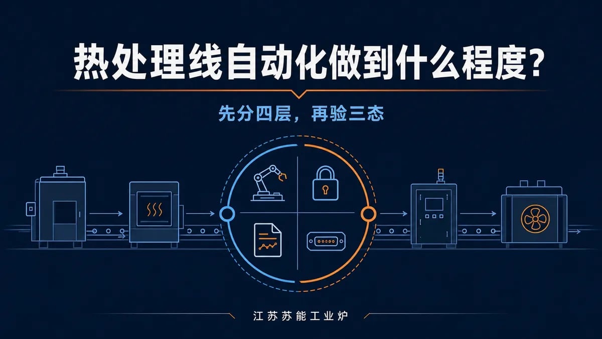 热处理生产线自动化要做到什么程度?苏能四层三态边界法