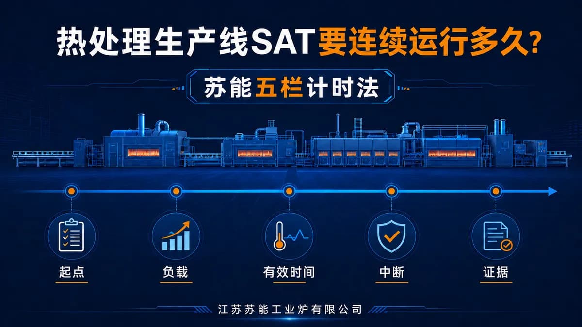 热处理生产线SAT要连续运行多久?苏能“五栏计时法”封面图