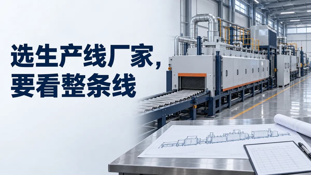 热处理生产线厂家怎么选?怎么核实厂家报的产量?封面图