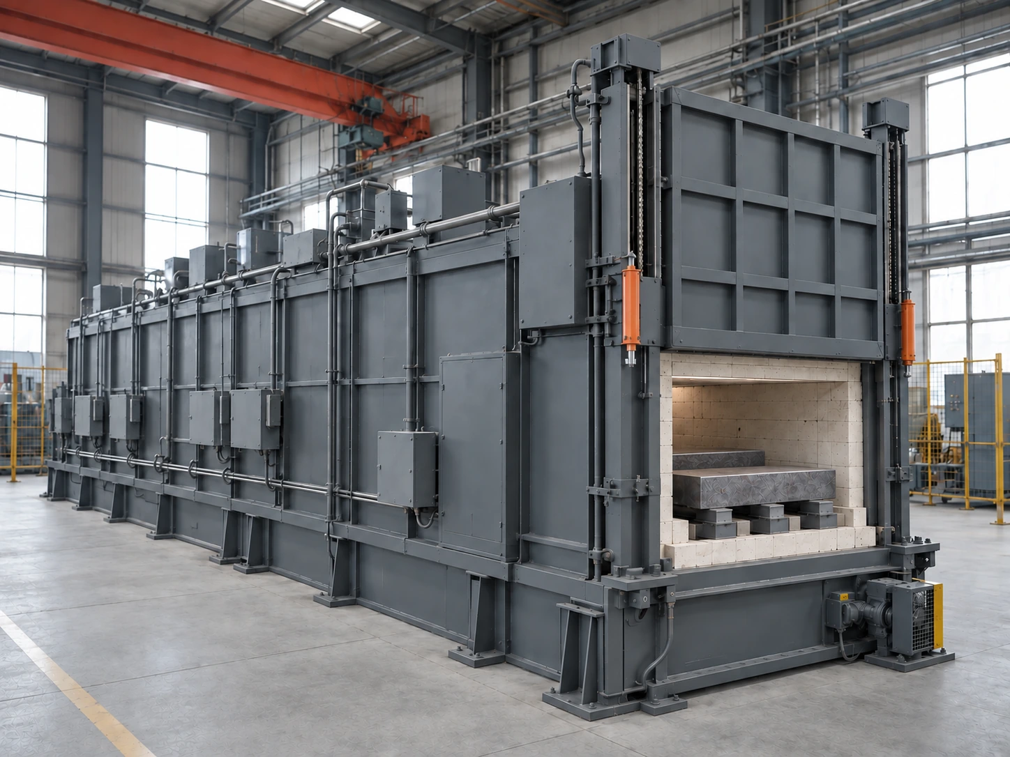 Walking Beam Furnace representative workshop arrangement
